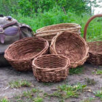 Baskets ready for foraging